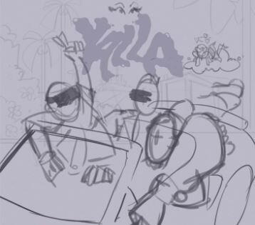 Album Cover sketch